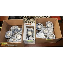 3 BOXES OF LED PAR LAMPS.