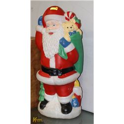VINTAGE LIGHT UP SANTA