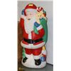 Image 1 : VINTAGE LIGHT UP SANTA