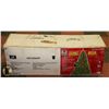 Image 1 : 7 1/2' PRELIT CHRISTMAS TREE