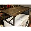 Image 1 : RUSTIC WOOD COFFEE TABLE 55" X 27.5" X 18"