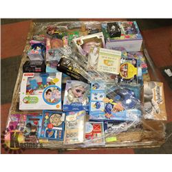 PALLET OF 50 PLUS NEW TOYS VARIETY FROZEN