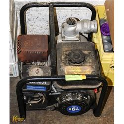 2 IN POWERFIST GAS WATER PUMP. 6.5 HP