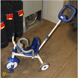 LITTLE TIKES PUSH TRICYCLE.