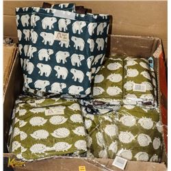 CASE OF NEW MINI SHOPPING BAGS