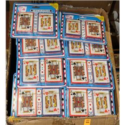 CASE OF NEW VEGAS STYLE PLAYING CARDS