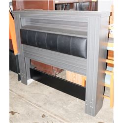 QUEEN SIZE BOOKSHELF HEADBOARD
