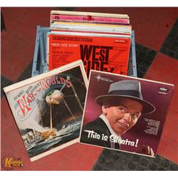 COLLECTIBLE  FLAT OF LP'S