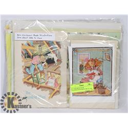 80+ CHILDRENS BOOK ILLUSTRATIONS FROM 1880 TO 1960