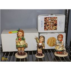 LOT OF 3 GOEBEL COLLECTIBLE FIGURES
