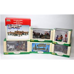 BOX OF LEMAX COLLECTIBLES