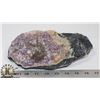 Image 1 : DOUBLE SIDED AMETHYST-PURPLE & BLACK, CITRINE,