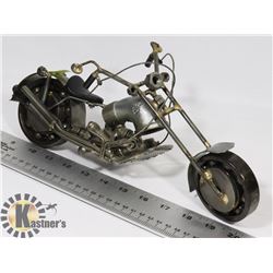 STEAMPUNK CUSTOM MADE WELDED CHOPPER MODEL