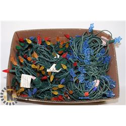 BOX W/FOUR 20 FT. LED LIGHT STRANDS INCL.