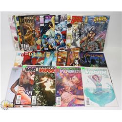 25 IMAGE COMIC BOOKS.