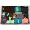 Image 1 : FLAT FULL OF NEW KNITTED SCARVES -