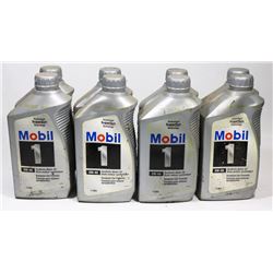 LOT OF 8 MOBILE1 SYNTHETIC OIL 0-40