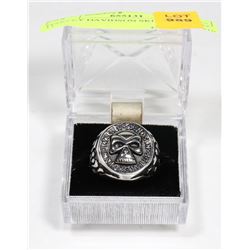 HARLEY DAVIDSON SKULL  RING SZ 11