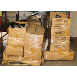 LOT WITH 4 PALLETS OF ASSORTED LEATHER CAR SEAT