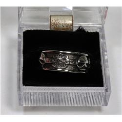 HARLEY DAVIDSON SKULL AND LOGO RING SIZE 11.5