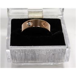 HARLEY DAVIDSON DOPPER TONE LOGO RING SIZE 9