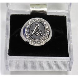 FREEMASON MASONIC RING SIZE 11