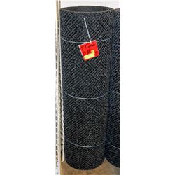 INDUSTRIAL BLACK RUBBER RUNNER 48" WIDE 10FT LONG