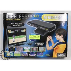 AIR60 WIRELESS GAMING SYSTEM WITH 60 GAMES
