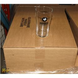 CASE OF 24 NEW BIG ROCK BEER GLASSES