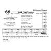 Image 1 : Lot  65 - MAR Flat Top 849