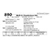 Image 1 : Lot  890 - McD-2-1 Jumboleen 890