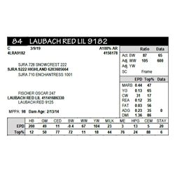 LAUBACH RED LIL 9182