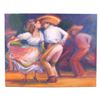 Image 1 : Signed Jennifer Bowman Painting "Ballet Folklore"