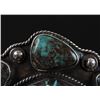 Image 2 : Navajo Bisbee Turquoise Silver Bracelet