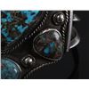 Image 4 : Navajo Bisbee Turquoise Silver Bracelet