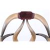 Image 9 : Victorian Era Steer Horn & Velvet Chair