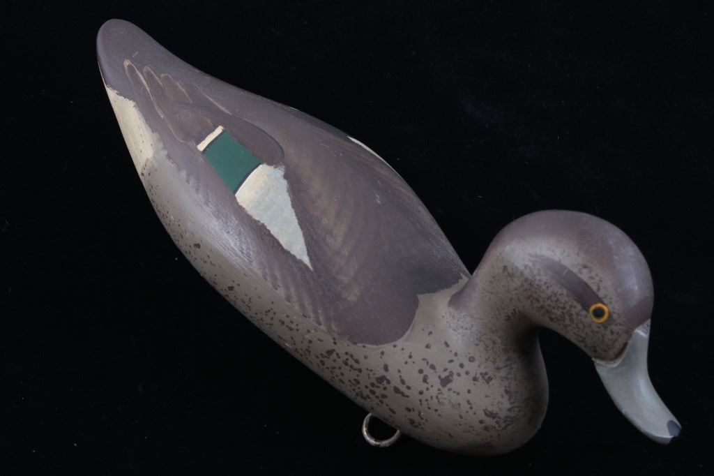 Green Wing Teal Decoy Pair by Patrick Vincenti