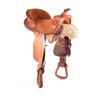 Image 3 : Pioneer Brand Big Horn Tooled Roping Saddle