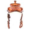 Image 9 : Pioneer Brand Big Horn Tooled Roping Saddle