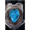 Image 6 : Navajo Sterling & Turquoise Chip Inlay Bolo Tie