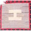 Image 2 : Navajo Crystal "H or "I" Cross Rug c. 1900