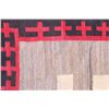 Image 8 : Navajo Crystal "H or "I" Cross Rug c. 1900
