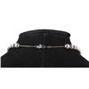 Image 2 : Navajo Graduated Concho Sterling Silver Necklace