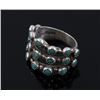 Image 2 : Navajo Sterling Silver & Turquoise Ring