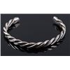 Image 2 : Navajo Native American Sterling Silver Bracelets