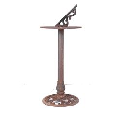 Early 1900's Cast Iron Sundial