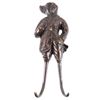 Image 1 : Bronze Dog in Suit Coat Hook Wall Decor