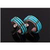 Image 8 : Navajo Sterling & Turquoise Earring Collection