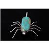 Image 3 : Navajo Sterling Turquoise Spider Woman Pendant
