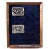 Image 2 : C.M. Russell Belt Buckle Framed Collection